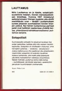 Sotapoliisit, 1981. 6. painos. (sota, jatkosota).Sodan vihatuimpia miehiä olivat sotapoliisit. Edes venäläisiä ei vihattu yhtä leppymättömästi.