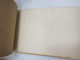 &quot;Ilves&quot; -piirustuslehtiö, käyttämätön 1940-luvulta / unused drawing booklet from 1940´s