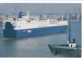 Pride of Suffolk  / P&amp;O  - laivakortti, laivapostikortti kulkematon