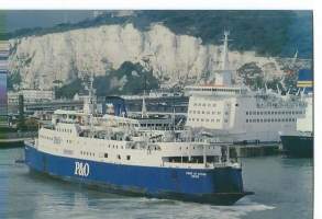 Pride of Hythe  / P&amp;O  - laivakortti, laivapostikortti kulkematon