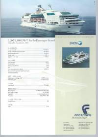 2200/2400 DWT Ro-Ro Passenger Vessel    laivaesite  tekn tiedot 2 sivua