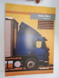 Volvo FM12 tuotetiedot - kuorma-auto -myyntiesite / brochure