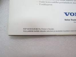Volvo FM12 tuotetiedot - kuorma-auto -myyntiesite / brochure