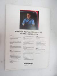 Volvo - turvallisuus on tärkeintä - kuorma-auto -myyntiesite / brochure