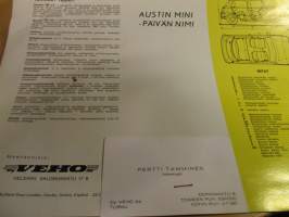 Austin Mini 850/1000 - myyntiesite