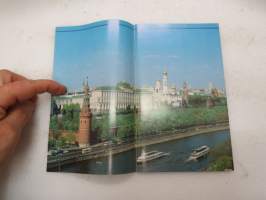 Moskova -matkailuesite / travel brochure, Moscow