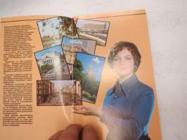 Moskova -matkailuesite / travel brochure, Moscow