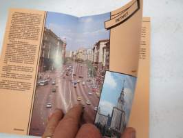 Moskova -matkailuesite / travel brochure, Moscow