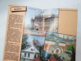 Moskova -matkailuesite / travel brochure, Moscow