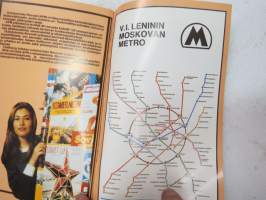 Moskova -matkailuesite / travel brochure, Moscow