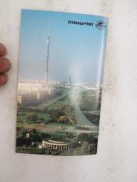 Moskova -matkailuesite / travel brochure, Moscow