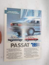 Volkswagen - Uudet Volkswagenit 1988 -myyntiesite / brochure