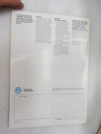 Volkswagen Taro 1993 -myyntiesite / brochure