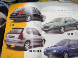 Toyota Corolla 1998 -myyntiesite / brochure