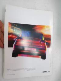 Opel Tigra 1997 -myyntiesite / brochure