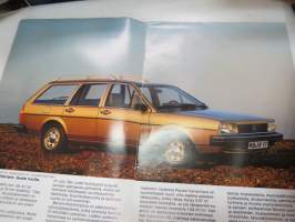 Volkswagen Passat Variant 1981 -myyntiesite / brochure
