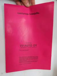 Volkswagen Passat Variant 1981 -myyntiesite / brochure