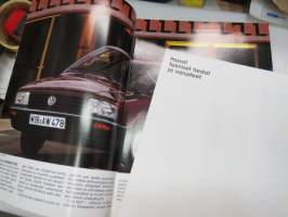 Volkswagen Passat 1986 -myyntiesite / brochure