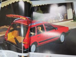 Volkswagen Passat 1986 -myyntiesite / brochure