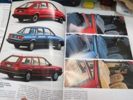 Volkswagen Passat 1986 -myyntiesite / brochure