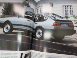Volkswagen Passat 1986 -myyntiesite / brochure