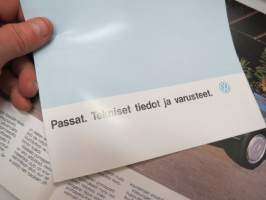 Volkswagen Passat 1988 -myyntiesite / brochure