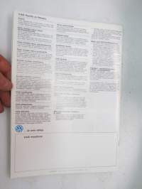 Volkswagen Passat 1988 -myyntiesite / brochure