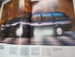 Volkswagen Passat Variant 1989 -myyntiesite / brochure