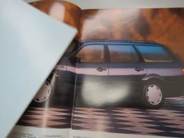 Volkswagen Passat Variant 1989 -myyntiesite / brochure