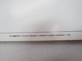 Volkswagen Passat 1988 -myyntiesite / brochure