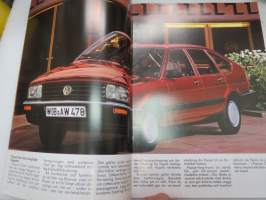 Volkswagen Passat 1986 -myyntiesite (ruotsinkielinen) / brochure