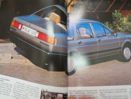 Volkswagen Passat 1986 -myyntiesite (ruotsinkielinen) / brochure
