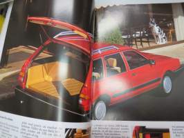 Volkswagen Passat 1986 -myyntiesite (ruotsinkielinen) / brochure