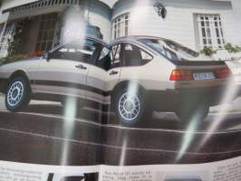 Volkswagen Passat 1986 -myyntiesite (ruotsinkielinen) / brochure