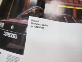 Volkswagen Passat 1987 -myyntiesite / brochure