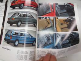 Volkswagen Passat 1987 -myyntiesite / brochure