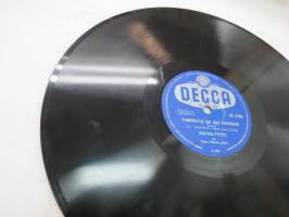 Decca SD 5286 Metro-tytöt - Paimenhuilu soi niin katkeraan / Äidin syntymäpäivä -savikiekkoäänilevy, 78 rpm record