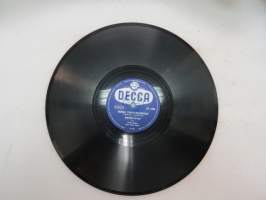 Decca SD 5286 Metro-tytöt - Paimenhuilu soi niin katkeraan / Äidin syntymäpäivä -savikiekkoäänilevy, 78 rpm record