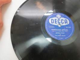 Decca SD 5327 Juha Eirto - Keskiyön tango / Metro-Tytöt - Toukokuun unelma -savikiekkoäänilevy, 78 rpm record