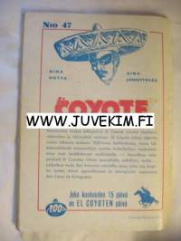 El Coyote 47 Valkoinen naamio