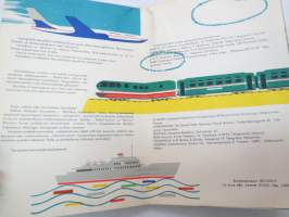 Leningrad -matkailuesite / travel brochure