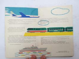 Leningrad -matkailuesite / travel brochure