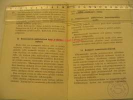 Suojeluskuntapoikain suunnistamiskoulutus 1939