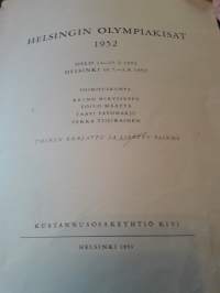 Helsingin olympialaiset  1953    Toinen  paranneltu  painos v  1953. Huono  kuntoinen  mutta  loistava  kirja   tulosselosteineen  ja  suuri  määrä  kuvia. Voi