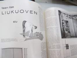 Kaunis Koti 1967 nr 6, sis. mm. seur. artikkelit / kuvat / mainokset; Kaunista kaakeleilla, Sotka, Asko, Tehdään ikkunasta erilainen, Elävää seinäpintaa,