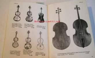 Antiques and their values.Musical Instruments