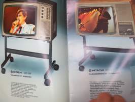 Hitachi TV, Radio, Stereo 1978 -myyntiesite / brochure