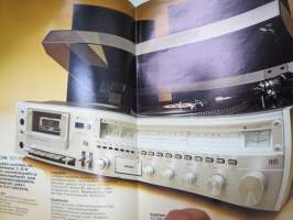 Hitachi TV, Radio, Stereo 1978 -myyntiesite / brochure