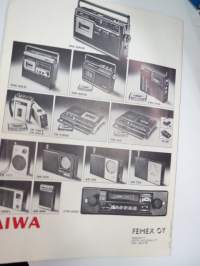 AIWA Stereo / Radio -myyntiesite / brochure