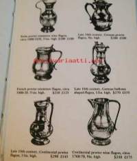 Antiques and their values.Pewter
